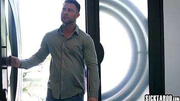 Petite blonde teen Demi Hawks loves rough doggystyle fucking and spanking her ass