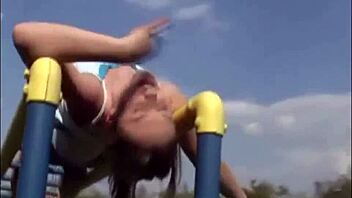 Come help me look for easter eggs out back with upskirt flashing.