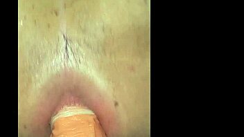 Gay masturbation with a dildo and hot ass action