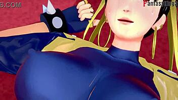 i'm chun-li getting fucked in street fighter fantasy