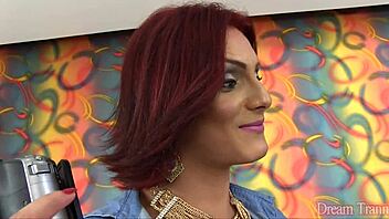 Trannies Deborah Mastronelly and Tavares Pound Each Other's Tight Holes