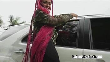Wow, this unique latina gets fucked hard on her first casting!