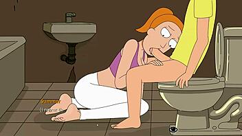 Rick and Morty AI Speech in Wild Cartoon Action