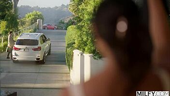 milfy domme penny barber disciplines boy toy while husband’s away