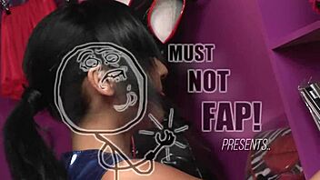 Sex Shop Threesome With Big Tits Tight Pussy Fishnet Doll Sluts!