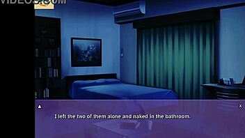 my neighbor gets a handjob from my wife in indecent wife hana ntr game 3