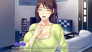 Neighbors cumming for their wives - an erotic anime game