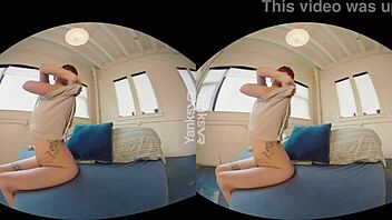 Amateur yanks Mercy West's pussy contractions 😍