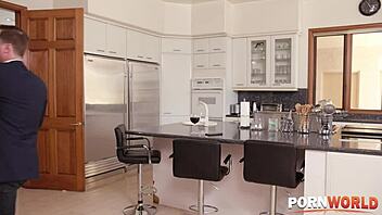 Jennifer white, curvy babe, fucks husband's best friend in anal payback