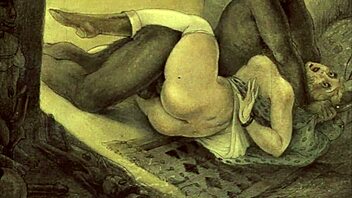 Detailed illustrations of erotic cartoons and anime
