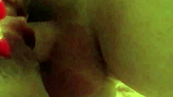 She says, 'Finger my pussy and fuck me with that monster cock.'