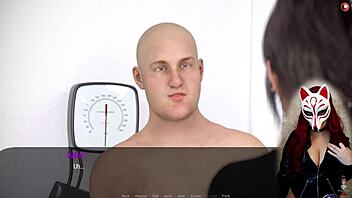 Kate 14, the cute babe, gives a helping hand job in her short skirt and stockings