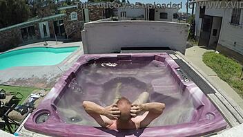 Watch Dayanara In Hot Tub POV 3
