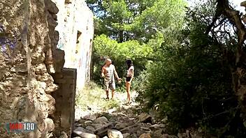 Brazilian Skinny Milf Francys Belle Feels Rough Outdoor Ass Fucking with Intense Orgasm