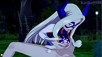 Tsuyu And Mt Lady Fuck Izuku