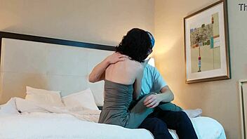 dude, making out with this hot chick is unreal! 🔥