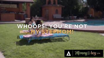 stepmom share big dick?