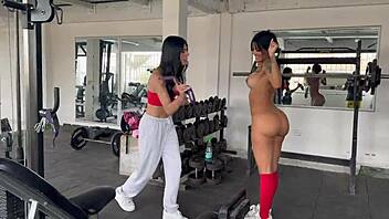 chica trans shows exercise routine but makes me strip - may hernandez