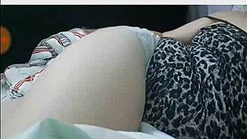 Brazilian bride shows off on cam.