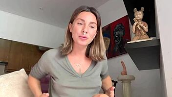 Real teacher instructs how to lick pussy for orgasm