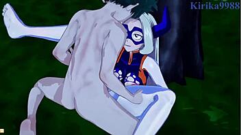 Tsuyu And Mt Lady Fuck Izuku