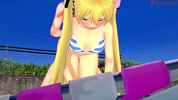 Oops, I Meant Marie Rose Suckin’ on Beach in Bikini!