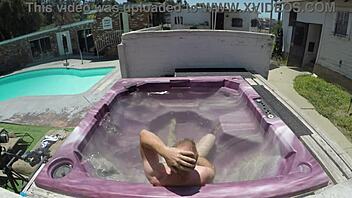 Watch Dayanara In Hot Tub POV 3