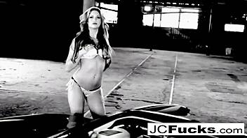 jayden, are you riding that toy nude in the knight rider car?