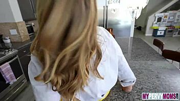 jasmine daze gets fucked in doggystyle, riding, cowgirl, and missionary with big tits and ass cumshot