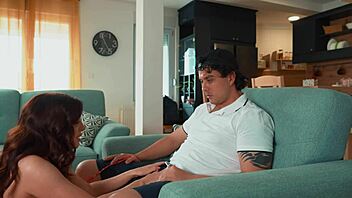 Hot Stepmother Seduced and Fucked Her Stepson Hard!