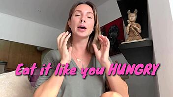 Real teacher instructs how to lick pussy for orgasm