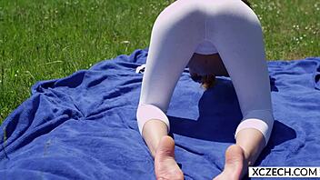 Wanna try erotic yoga with stunning alexis crystal in 4k?