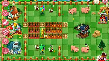 redhead milf with big tits and ass plays sex game in fantasy anime part 08