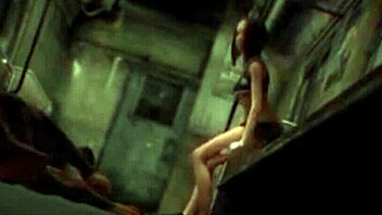 That big dog cock made her mouth and pussy creampie twice, oh god