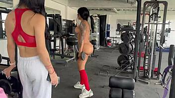 chica trans shows exercise routine but makes me strip - may hernandez