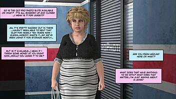 This 3D comic shows the fall of innocence.