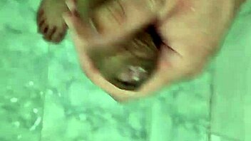 bisexual twink sucks penis in shower with cute brazilian neighbor