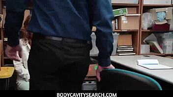 Make me cum, burglar, and go home tonight!