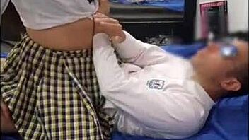 Student fucks athletic professor for top grade, craving his rumored huge cock