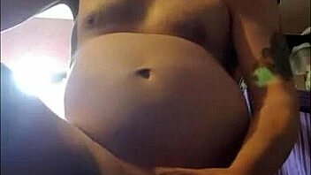 Gay bisexual man showing off his big dick in homemade video