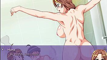 my neighbor gets a handjob from my wife in indecent wife hana ntr game 3