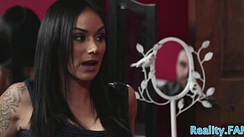 milf enjoys cuckolding lover with big black cock