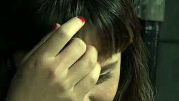 Bdsm sub gagged and facefucked by doms in threeway