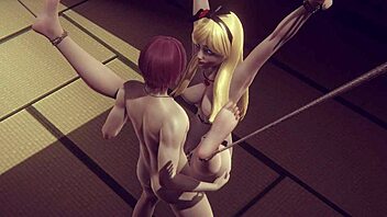 Alice In Wonderland Hentai: Multiple Orgasms And Creampies!