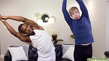 Raka idrottare Adrian Hart och Jesse Stone dyker in i intensiv träning