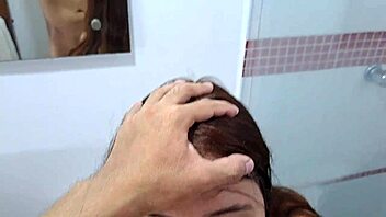 She deepthroats my big cock so well, making me cum in her mouth.