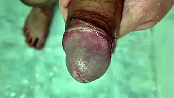 bisexual twink sucks penis in shower with cute brazilian neighbor