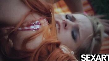 Hei, haluutko nähdä upeat lesbot ahmivan pillua retro reissulla?