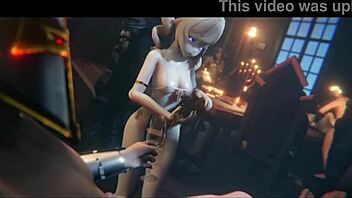 Video 195 in hentai style.