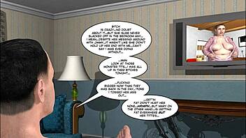 This 3D comic shows the fall of innocence.